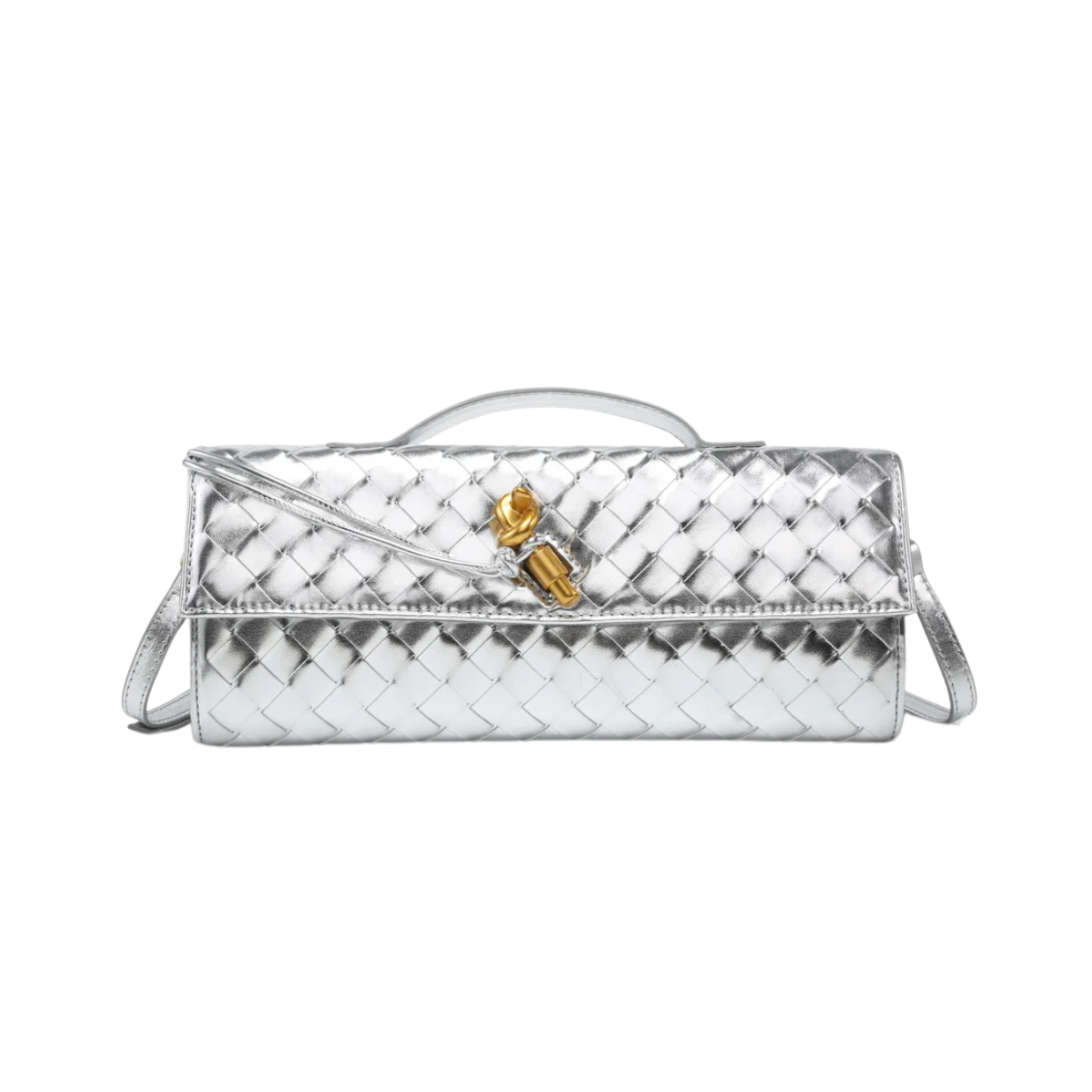 ANDARE CLUTCH PLATEADO