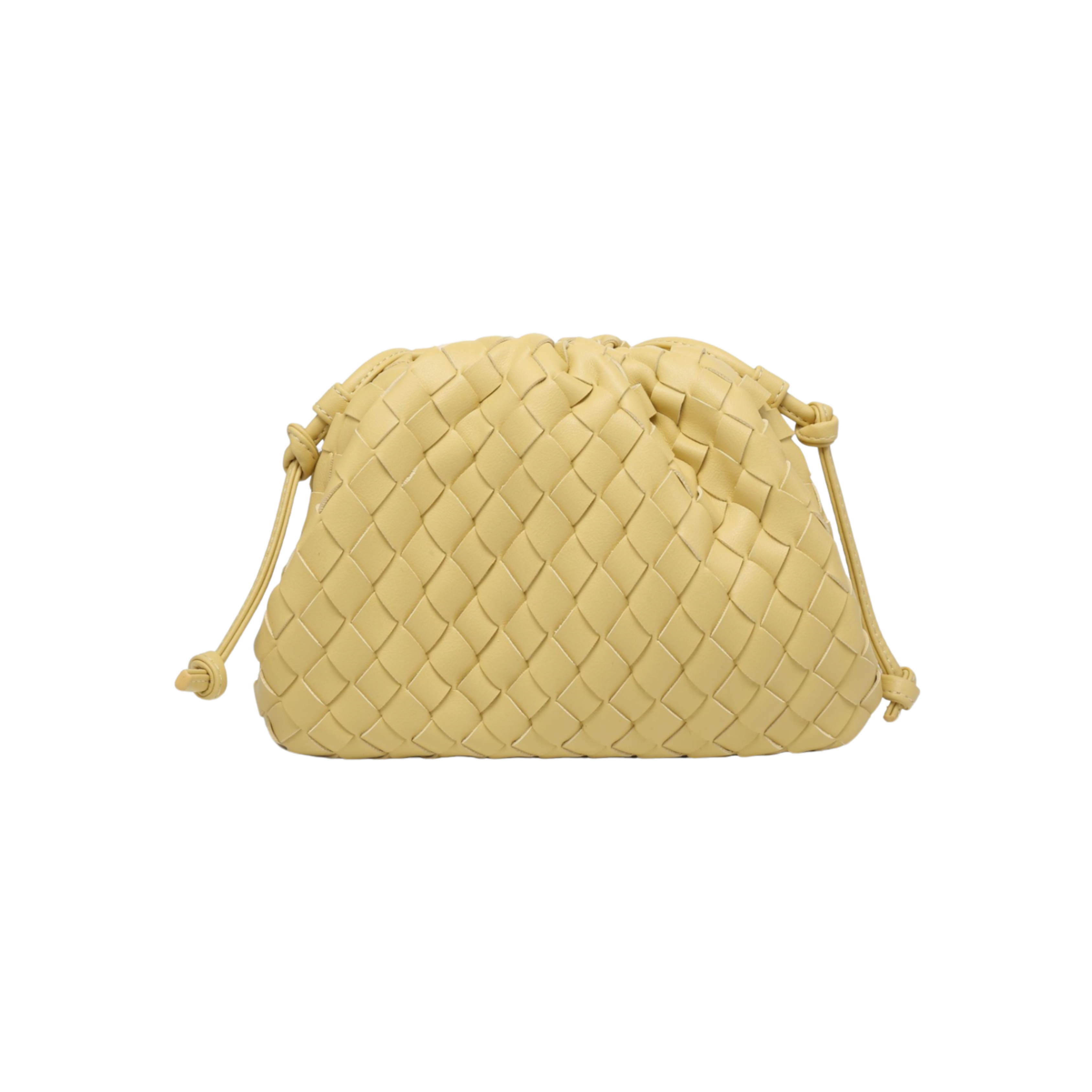 DUMPLING TEJIDA AMARILLO